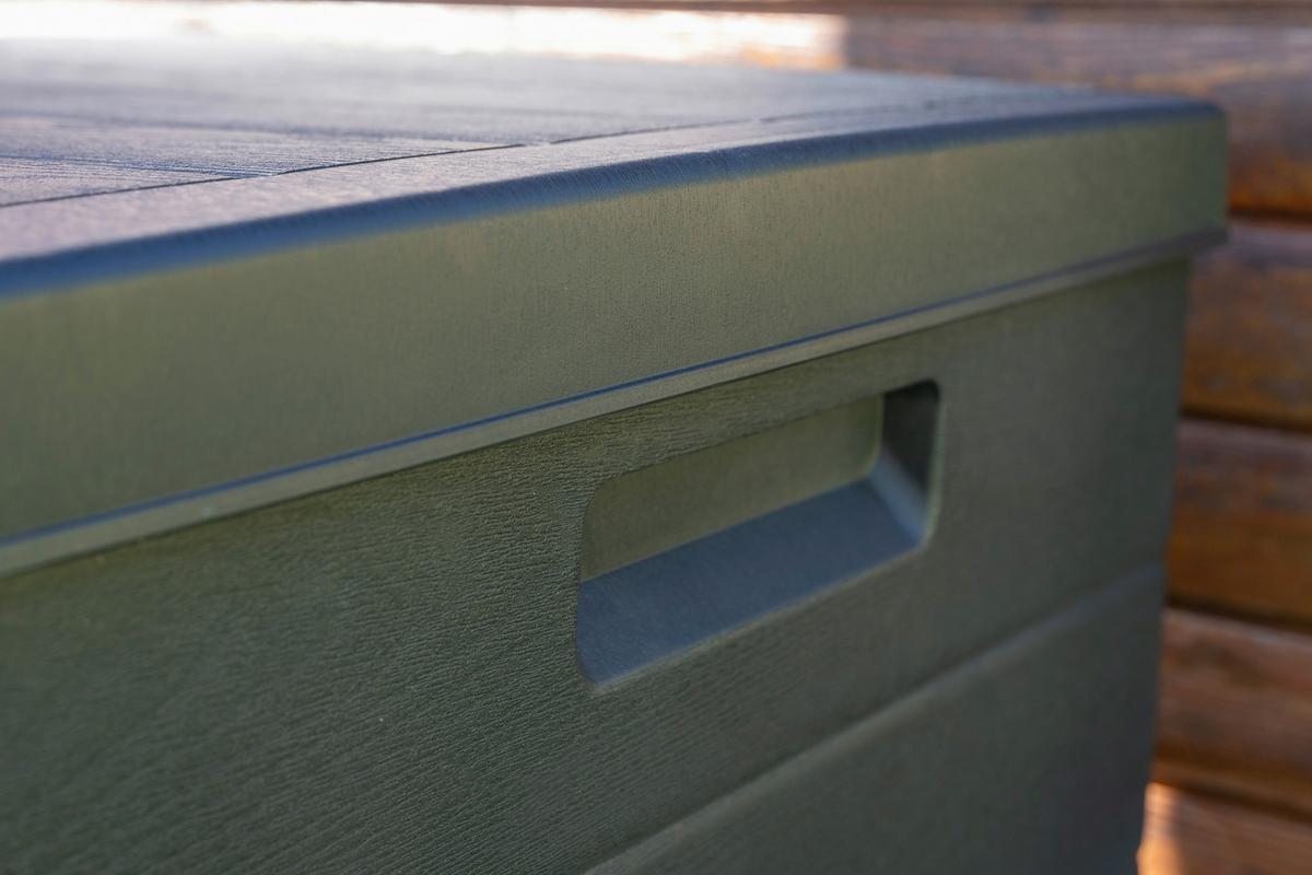 Párnatartó Láda Alpha - antracit, Modern, műanyag (118/59/57cm) - Mömax