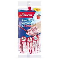 Felmosófej Vileda Supermocio Microfibre - fehér, műanyag/textil - Vileda