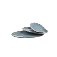 Servierplatten-set Servierplattenset, 934085 - Blaugrau, Basics, Keramik - Mäser