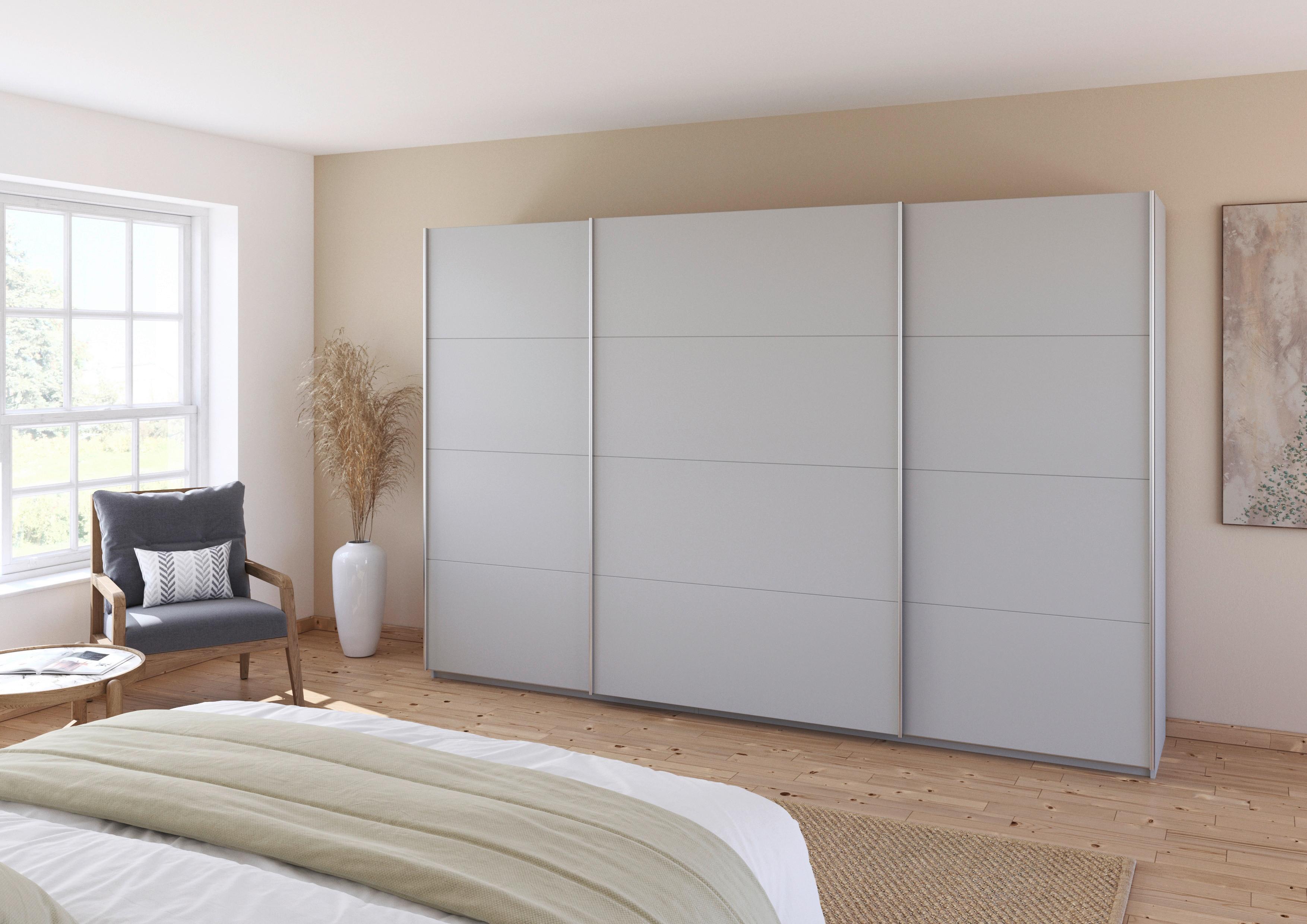 DULAP USI CULISANTE FELDKIRCH - gri deschis, Modern, material pe bază de lemn (315/210/62cm)