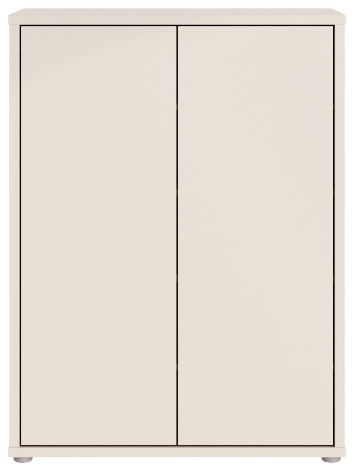 Dulap pentru pantofi ALICE SPRINGS - nisipiu, Modern, material pe bază de lemn (74,5/99,1/34,9cm) - Modern Living