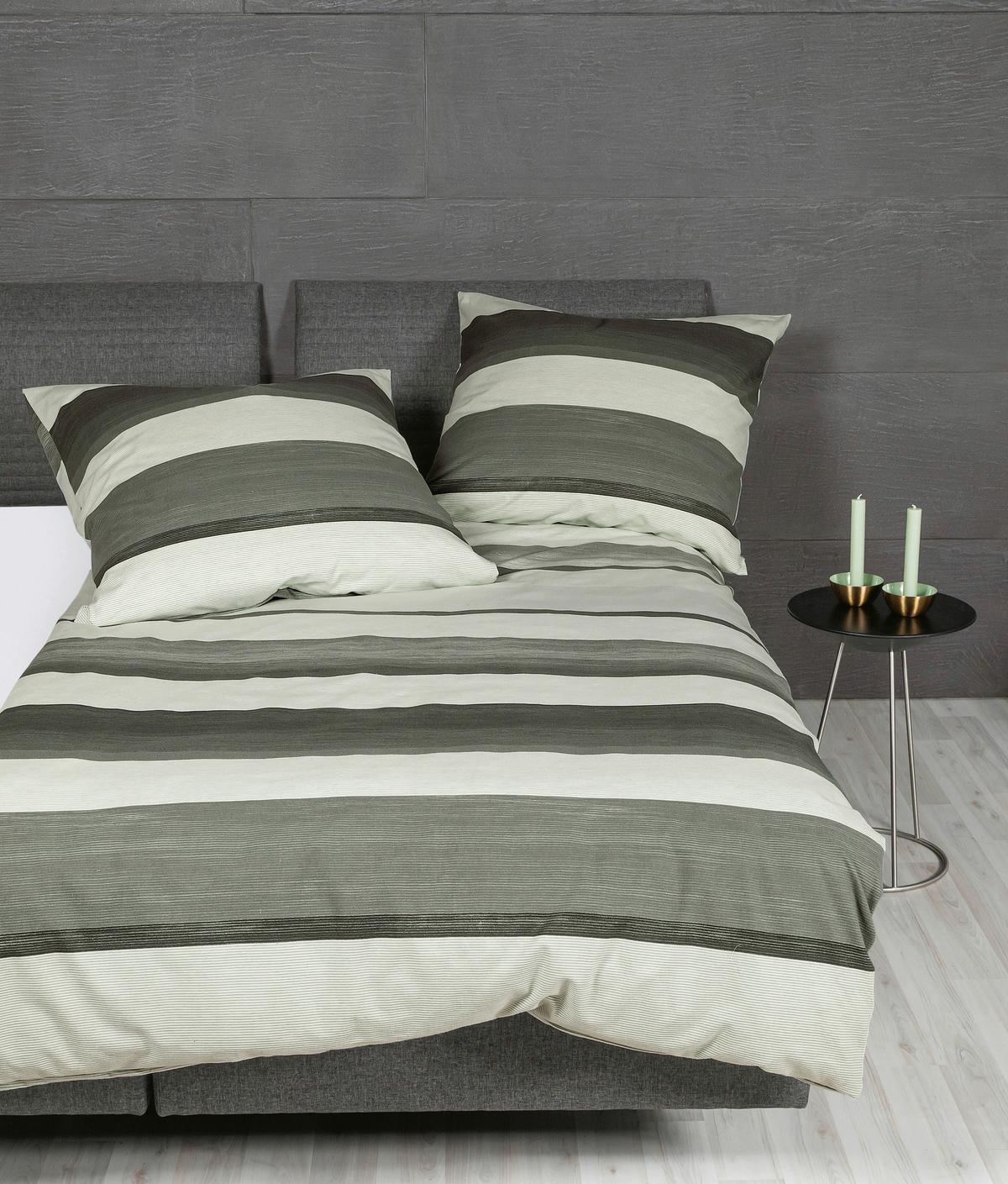 POŚCIEL DAVOS - zielony, Design, tkanina (135/200cm) - Janine