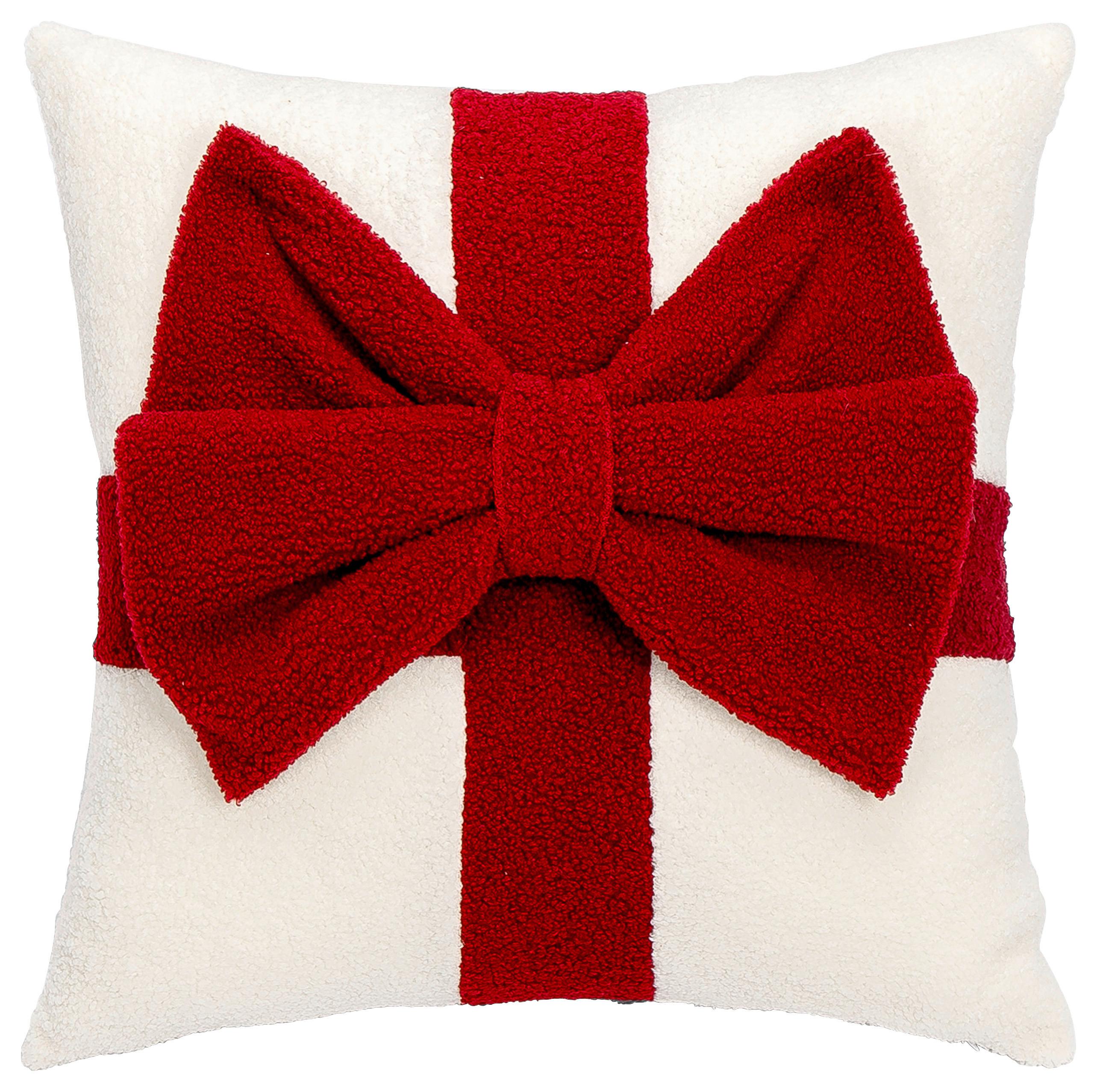 Ukrasni Jastuk Merry 45x45cm - bijela/crvena (45/45cm) - Mömax