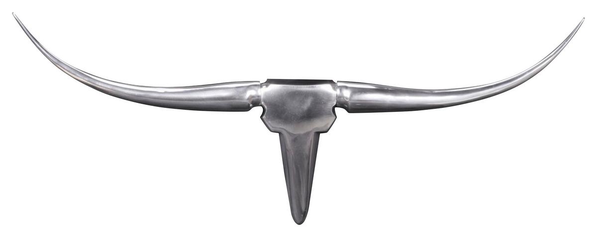 Wanddeko Wohnling Silberfarben - Silberfarben, MODERN, Metall (74/35/5cm) - MID.YOU