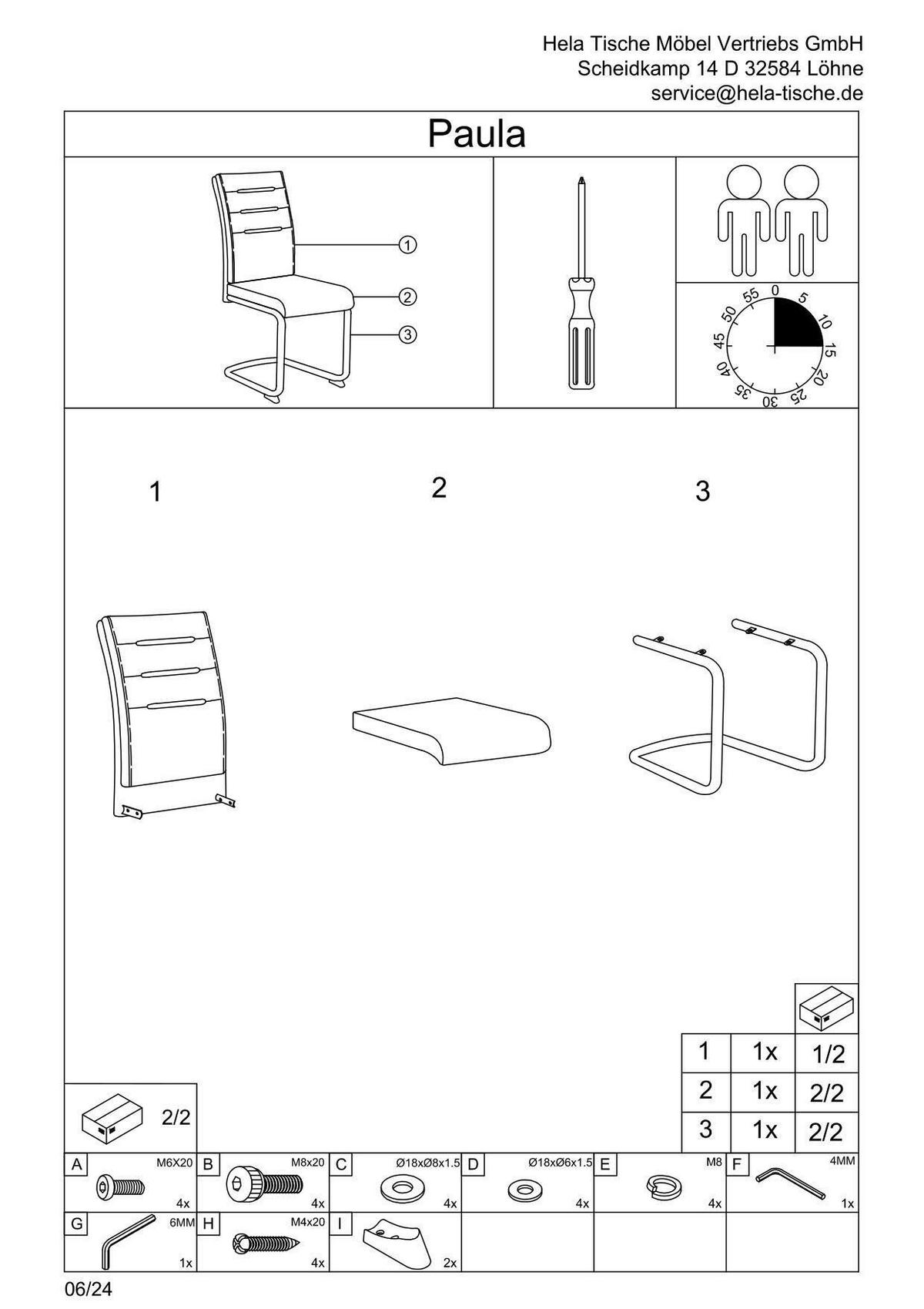 TISCHGRUPPE PAULA III G - Eichefarben/Anthrazit, MODERN, Holzwerkstoff/Textil (140-220/76/90cm) - MID.YOU