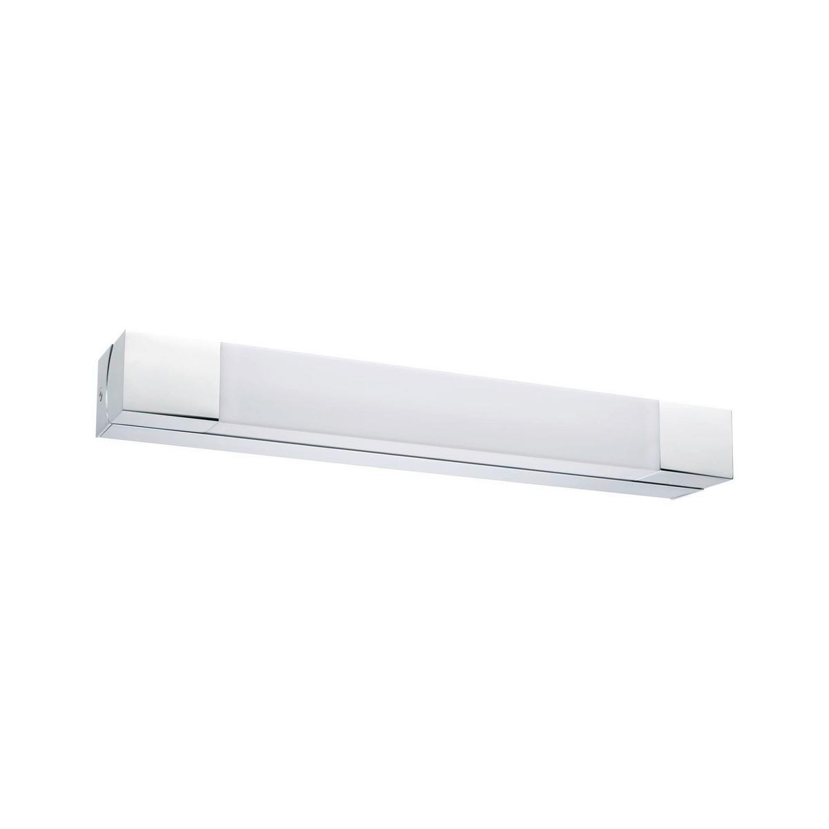 Wandleuchte Quasar in Weiß/Chromfarben max. 7,5 W - Chromfarben/Weiß, Basics, Kunststoff/Metall (4,5cm) - Paulmann