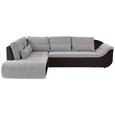 Sedežna Garnitura Carisma - črna/rjava, Moderno, umetna masa/tekstil (210/300cm) - Mömax modern living Sedežna Garnitura Carisma - črna/rjava, Moderno, umetna masa/tekstil (210/300cm) - Mömax modern living