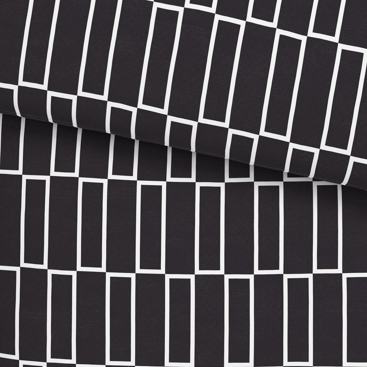 Ágyneműhuzat-garnitúra Brigg - fekete/világoszöld, textil (140/200cm) - Modern Living