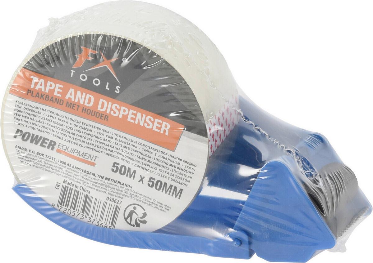 Ragasztószalag-adagoló Cr1001220 - áttetsző, Basics, műanyag (5000cm)