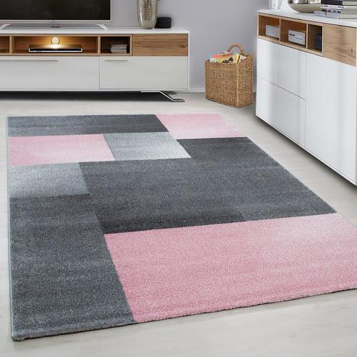 Preproga Lucca, 80x150cm, Roza - pink, Trend, tekstil (80/150cm) - Novel