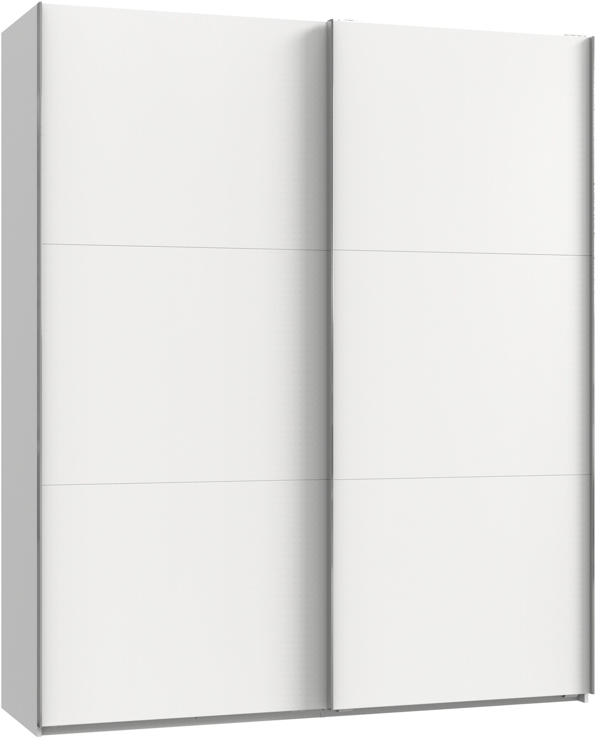 Ormar S Kliznim Vratima Level 36 A - bijela/boje kroma, Moderno, drvni materijal (200/236/65cm) - Modern Living