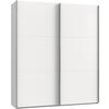Ormar S Kliznim Vratima Level 36 A - bijela/boje kroma, Moderno, drvni materijal (200/236/65cm) - Modern Living