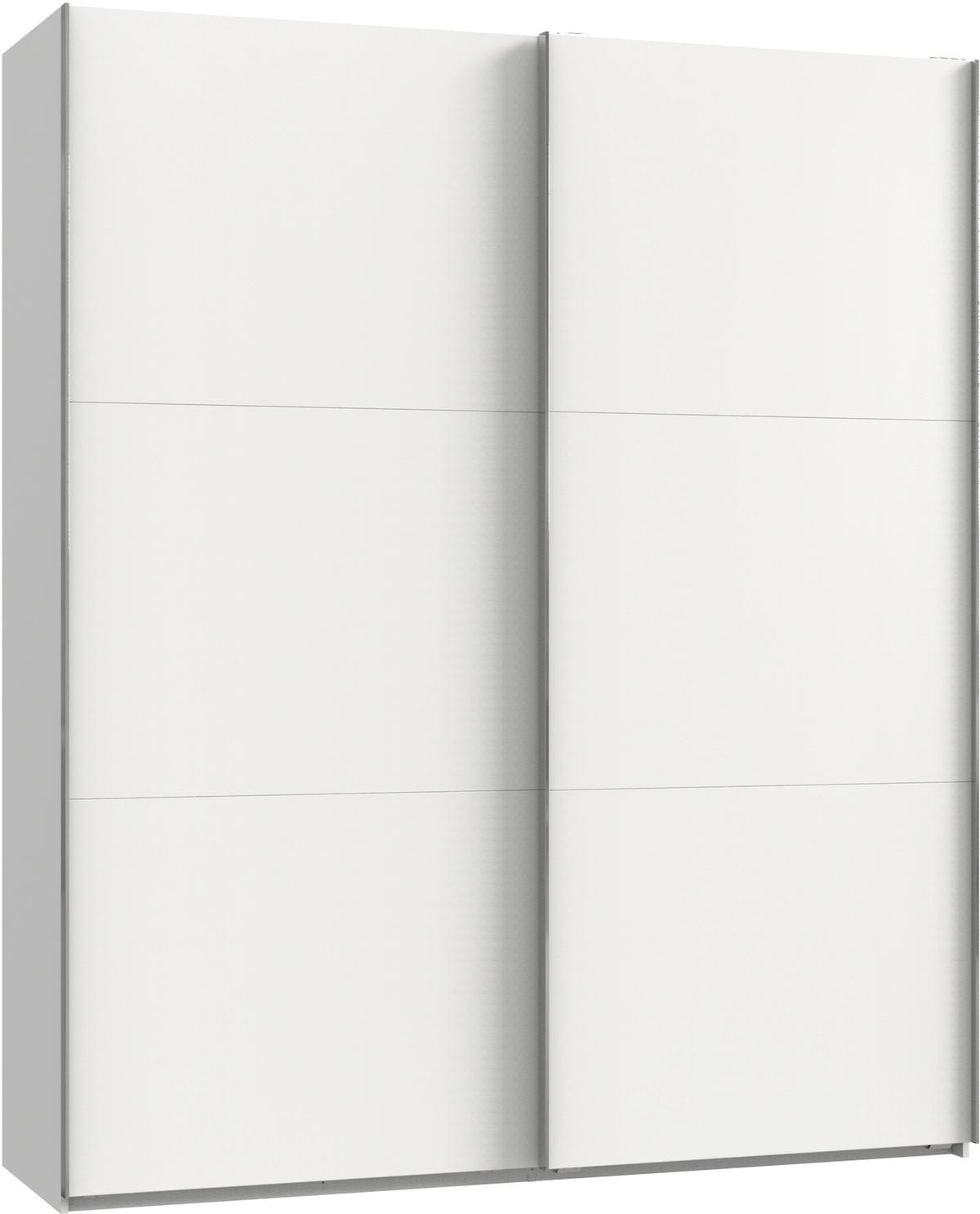 Ormar S Kliznim Vratima Level 36 A - bijela/boje kroma, Moderno, drvni materijal (200/236/65cm) - Modern Living