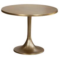 COUCHTISCH WL7.132 - Goldfarben, Design, Metall (60/60/46,5cm) - MID.YOU
