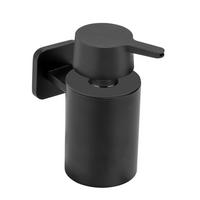 Dozator săpun Porto - negru, Modern, plastic/metal (9,5/11,5/14,5cm) - Wenko