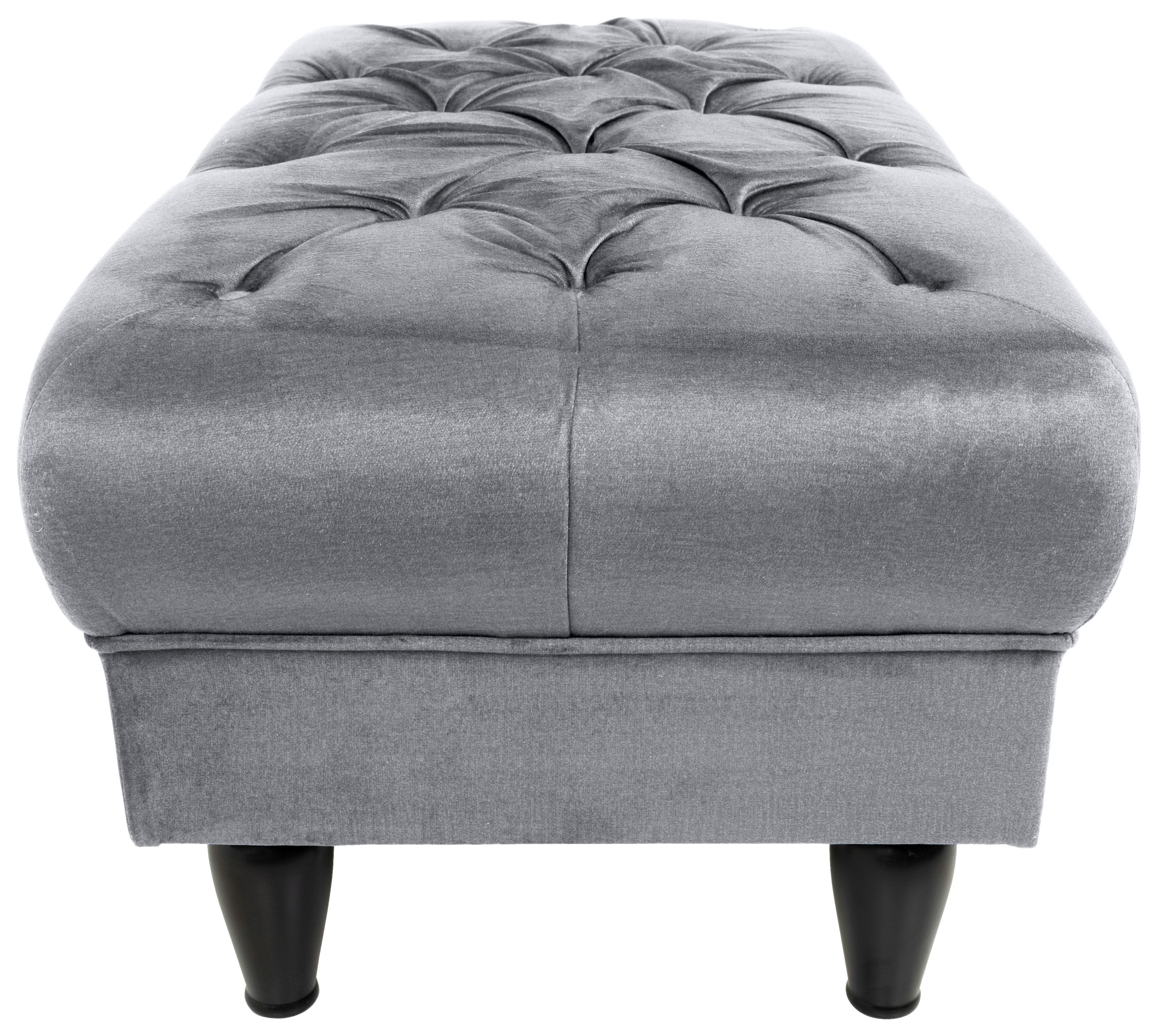 TABURET CUPIDO - gri, Design, textil (110/44/56cm) - Mömax