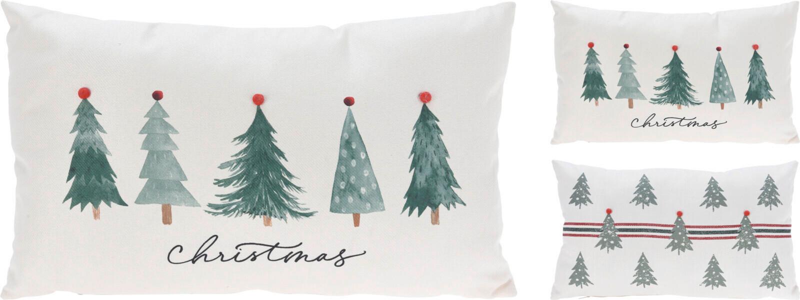 Díszpárna Xmas Tree 30/50 - Basics, textil (30/50cm)