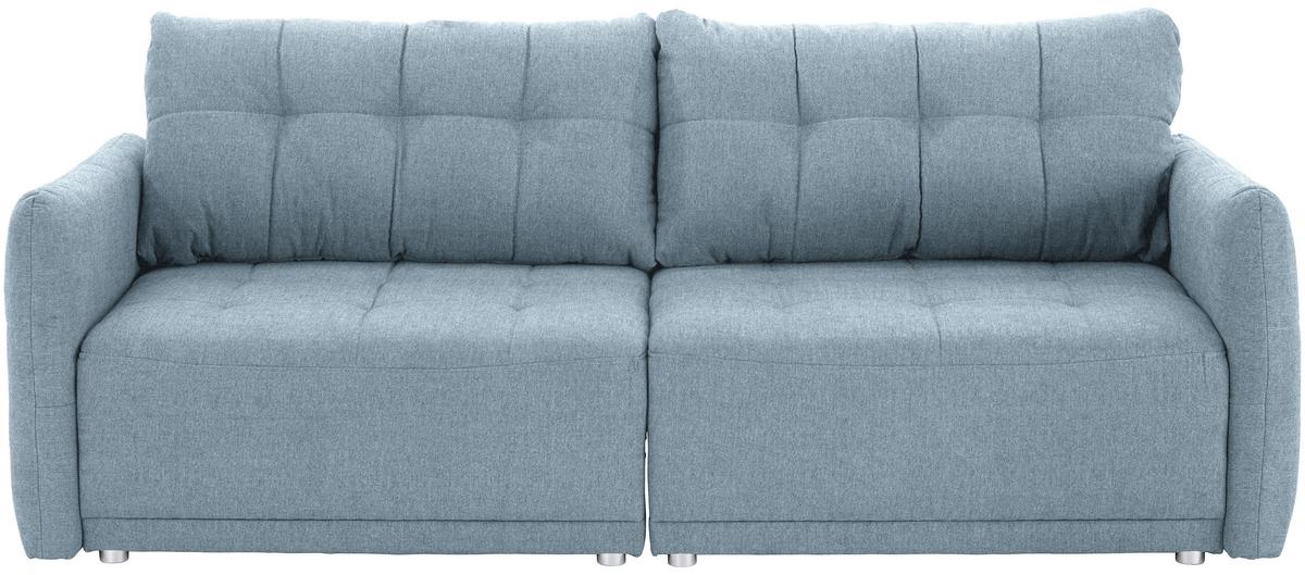Kanapéágy Modena - kék, Natur, textil (223/92/107cm) - Mömax