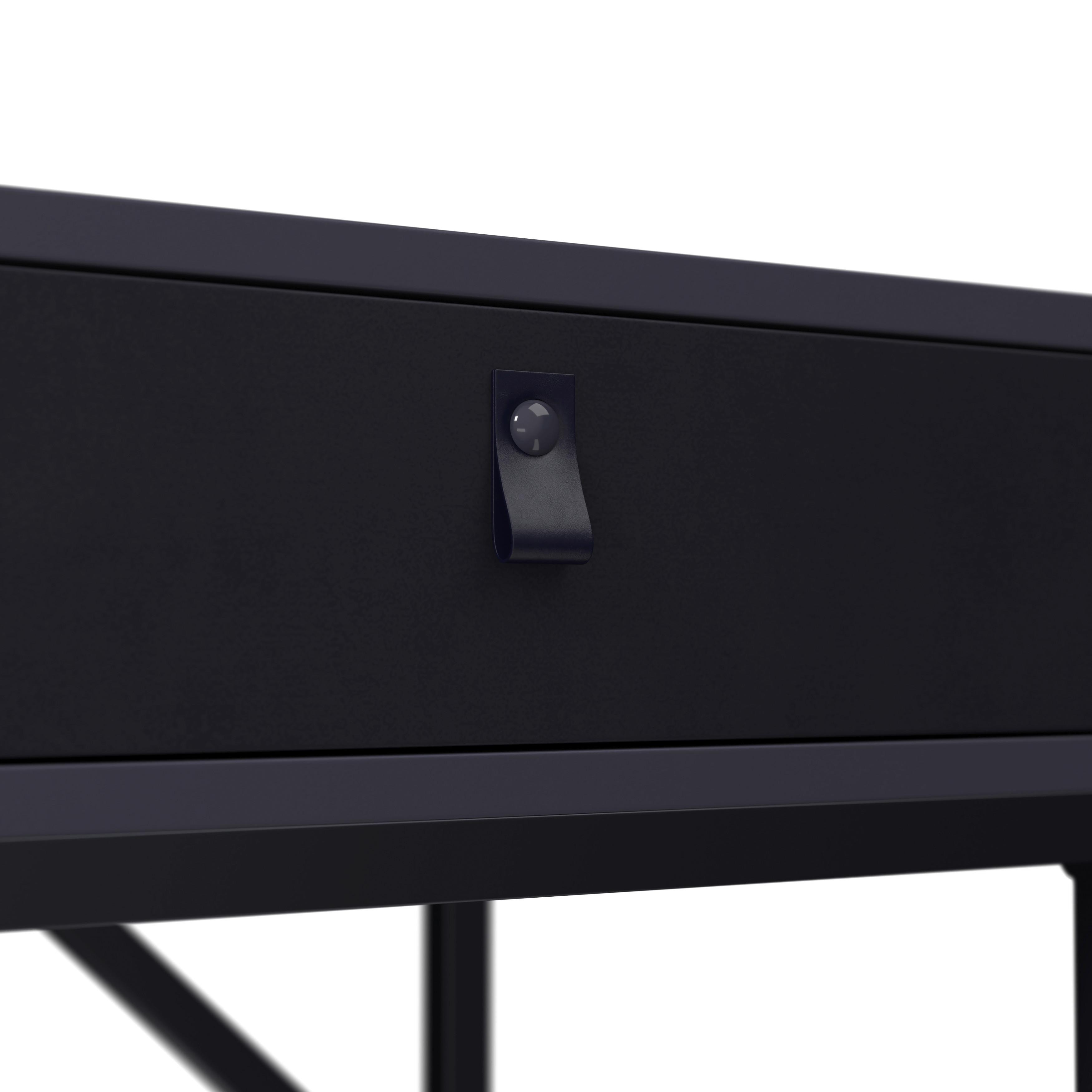 KONSOLBORD SOPHIA - svart, Modern, metall/trämaterial (120/78/40cm) - Bessagi Home