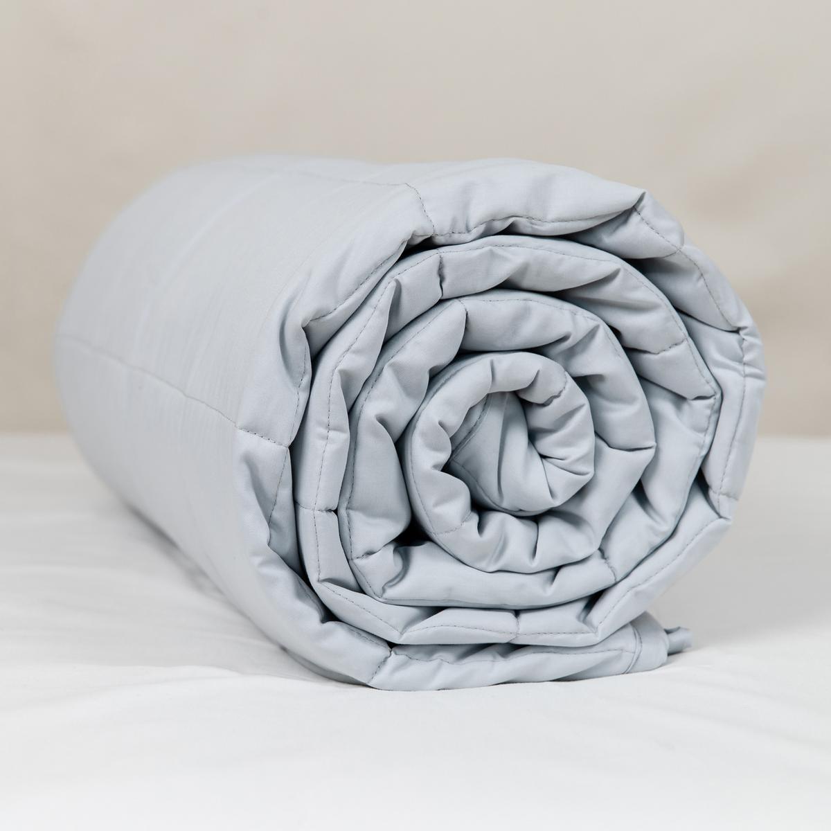 KOŁDRA OBCIĄŻENIOWA CURA PEARL CLASSIC - szary, Basics, tkanina (150/200cm) - Cura
