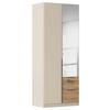 DULAP USI ROTATIVE ALABAMA - argintiu/culoare lemn stejar, Trend, material pe bază de lemn (91/229/54cm) - Modern Living