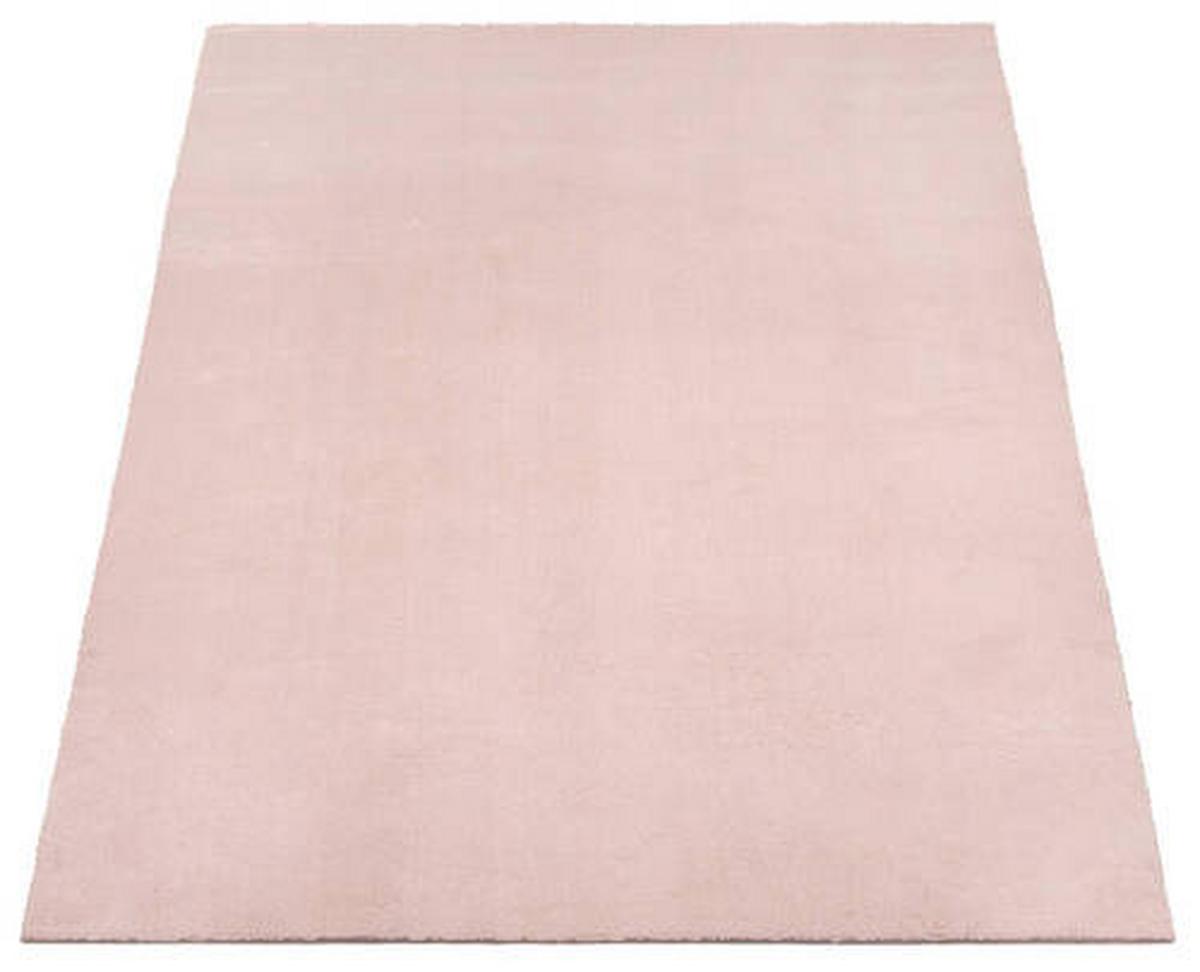 Fellteppich Loft Rosa ca. 120x160cm - Rosa, KONVENTIONELL, Textil (120/160cm) - Novel