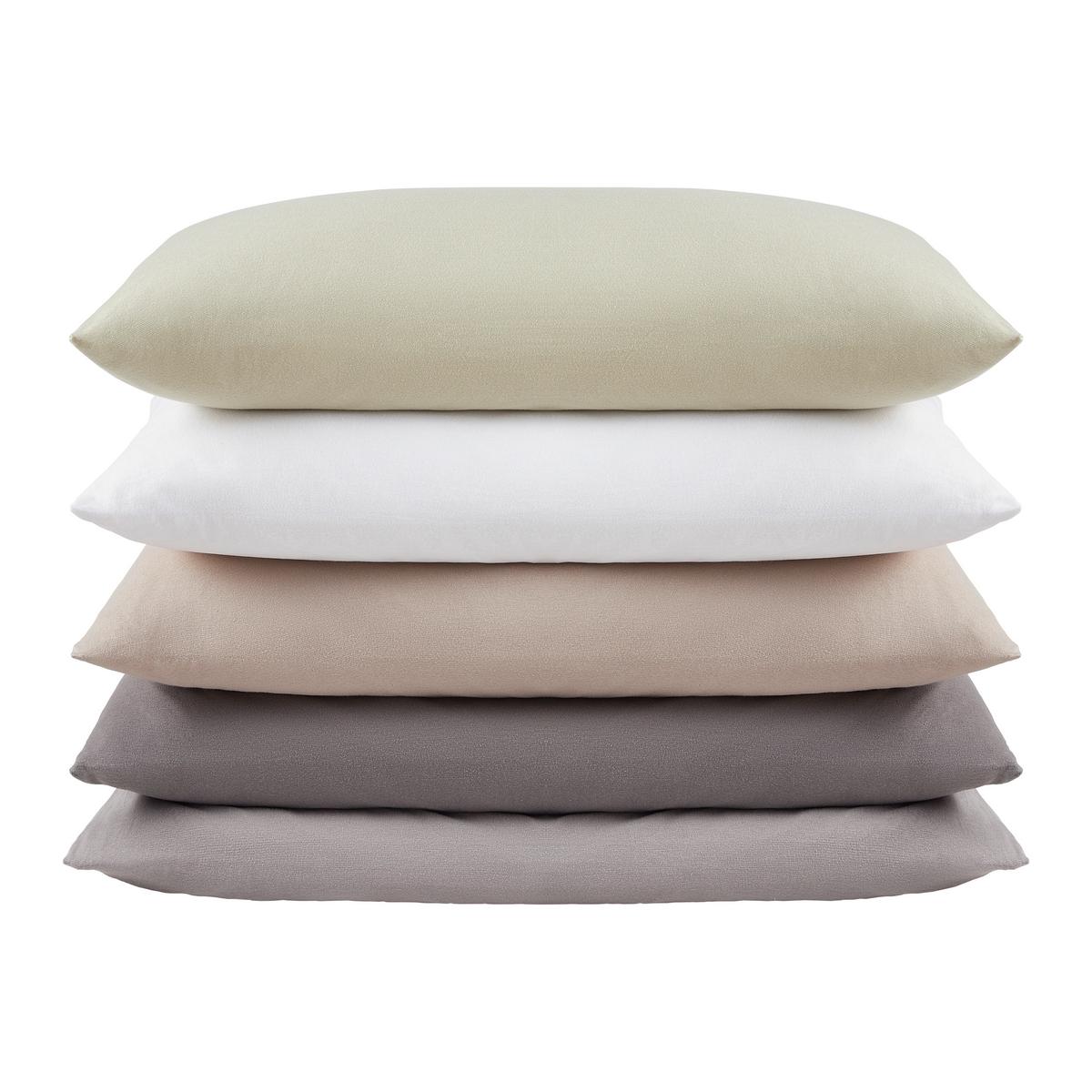 Kissenhüllen-Set Basic Weiß ca. 40x60cm, 2er Set - Weiß, MODERN, Textil (40/60cm) - Modern Living