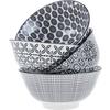 SALLADSSKÅL SHIVA -AKT- - vit/svart, Lifestyle, keramik (21/8cm) - Modern Living