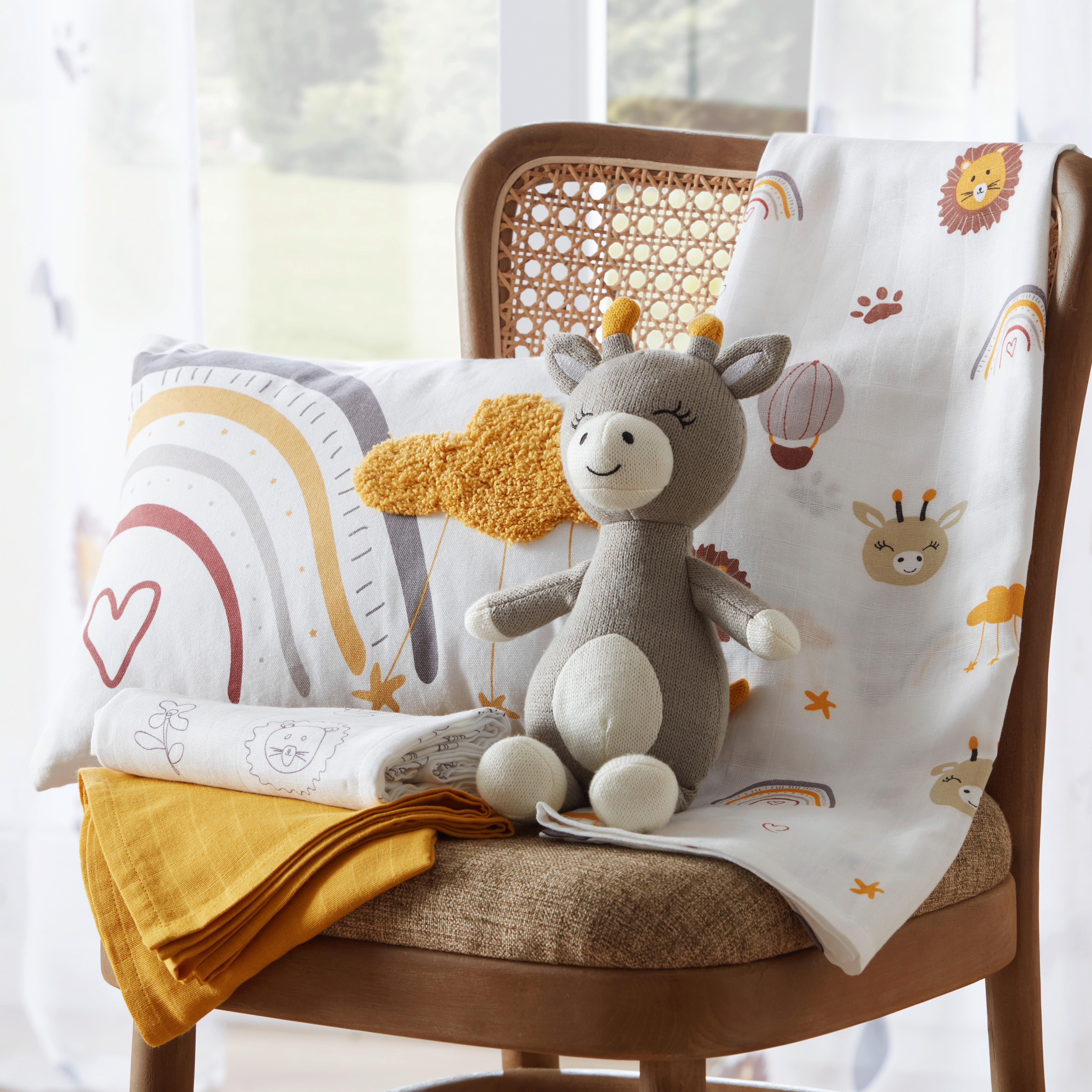 Zierkissen Sammy in Multicolor ca. 30x50cm - Rot/Weiß, KONVENTIONELL, Textil (30/50cm) - Modern Living
