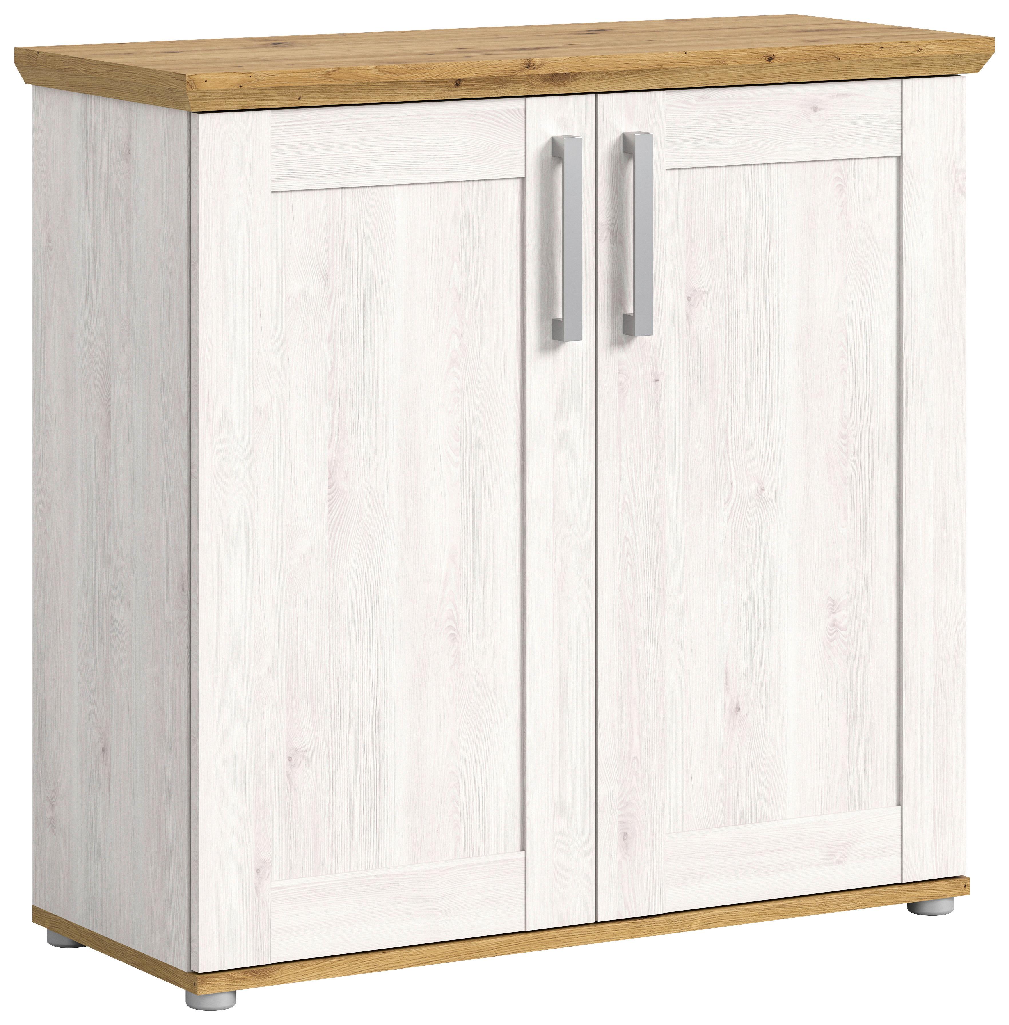 Kommode Verona ca. 90x88x37 cm Lärche/Eiche - KONVENTIONELL, Holzwerkstoff/Kunststoff (90/88/37cm) - MID.YOU