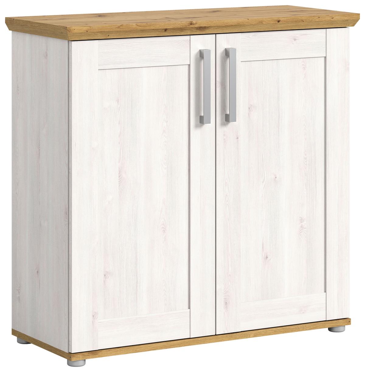 Kommode Verona ca. 90x88x37 cm Lärche/Eiche - KONVENTIONELL, Holzwerkstoff/Kunststoff (90/88/37cm) - MID.YOU