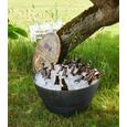 Couchtisch aus Metall mit Holzplatte - LIFESTYLE, Holz/Metall (72/43/72cm) - Modern Living Couchtisch aus Metall mit Holzplatte - LIFESTYLE, Holz/Metall (72/43/72cm) - Modern Living