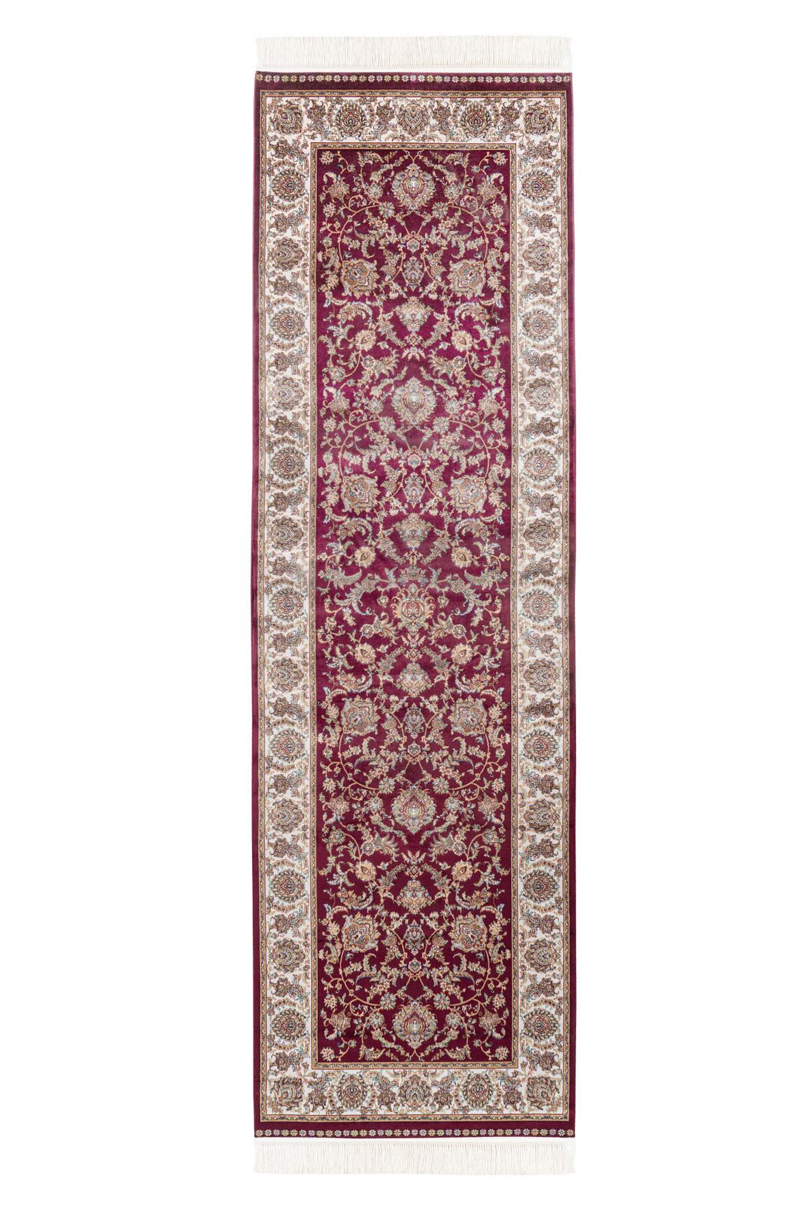 Läufer My Babylon Of Obsession - Hellbraun/Rot, Design, Textil (80/250cm)