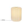 BORDSLAMPA OLGA - vit, Modern, papper/plast (20/20/25cm) - Mömax