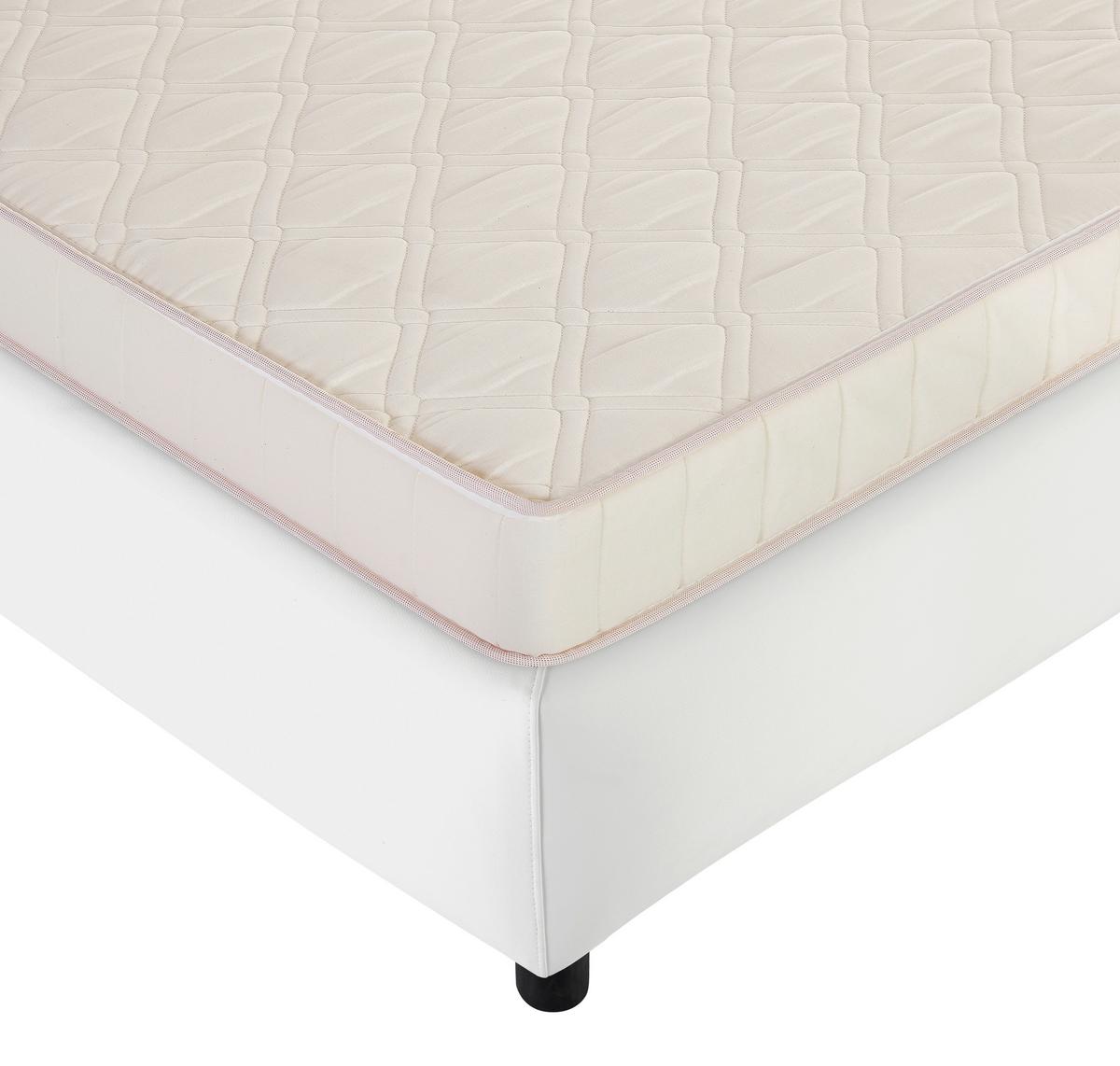 Kaltschaummatratze Basic Plus H2/3 ca. 90x190 cm - Weiß, Basics, Textil (90/190cm) - P & B