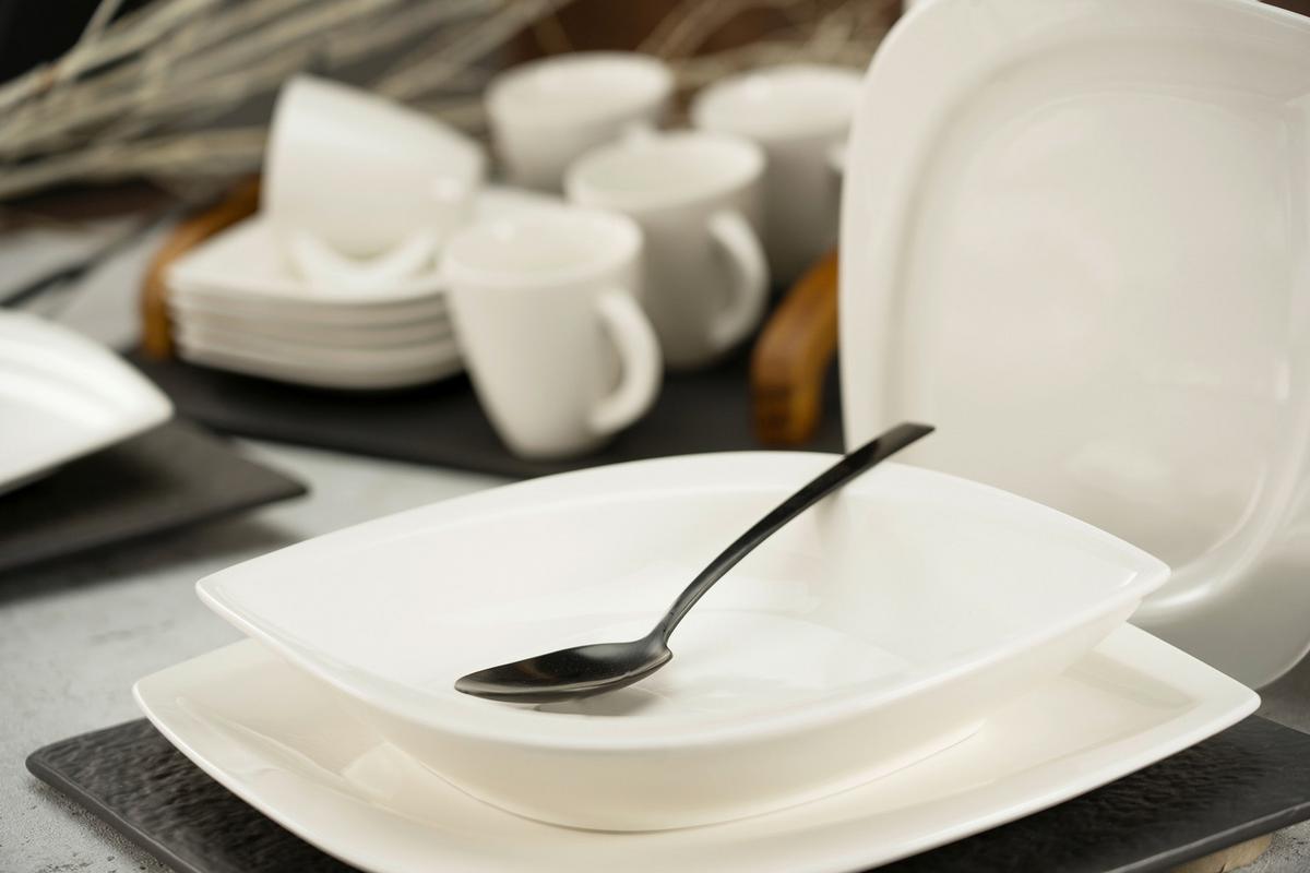 Kombinirani Servis Melbourne Creme, 30-Delni - bela, keramika - Creatable