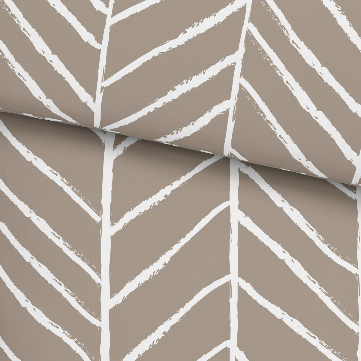 Bettwäsche Marble in Beige ca. 135x200cm - Beige, KONVENTIONELL, Textil (135/200cm) - Modern Living