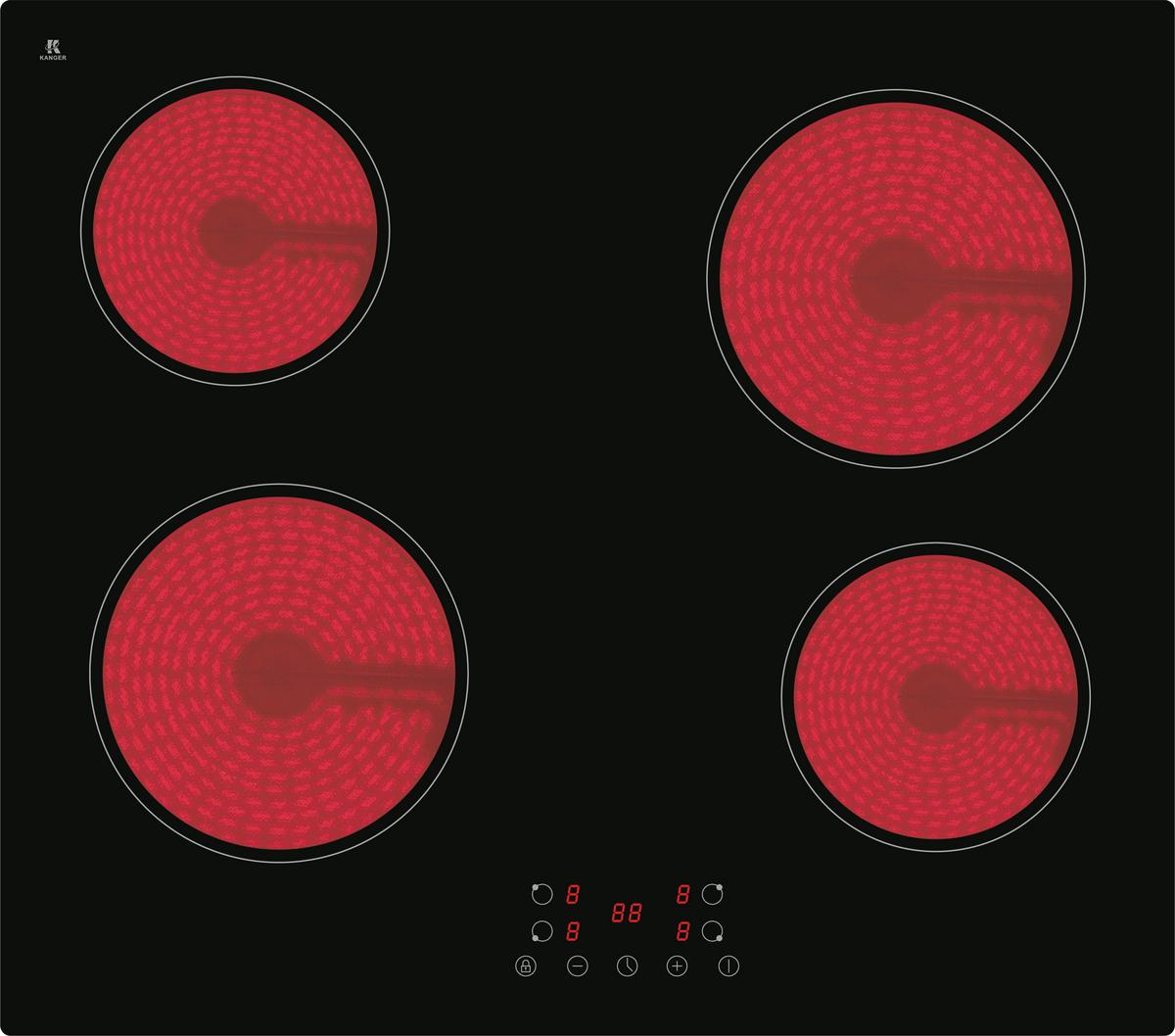 Küchenblock Jazz mit Geräten ca.260cm Eiche/Anthrazit - Anthrazit/Schwarz, KONVENTIONELL, Holzwerkstoff/Kunststoff (260cm) - P & B