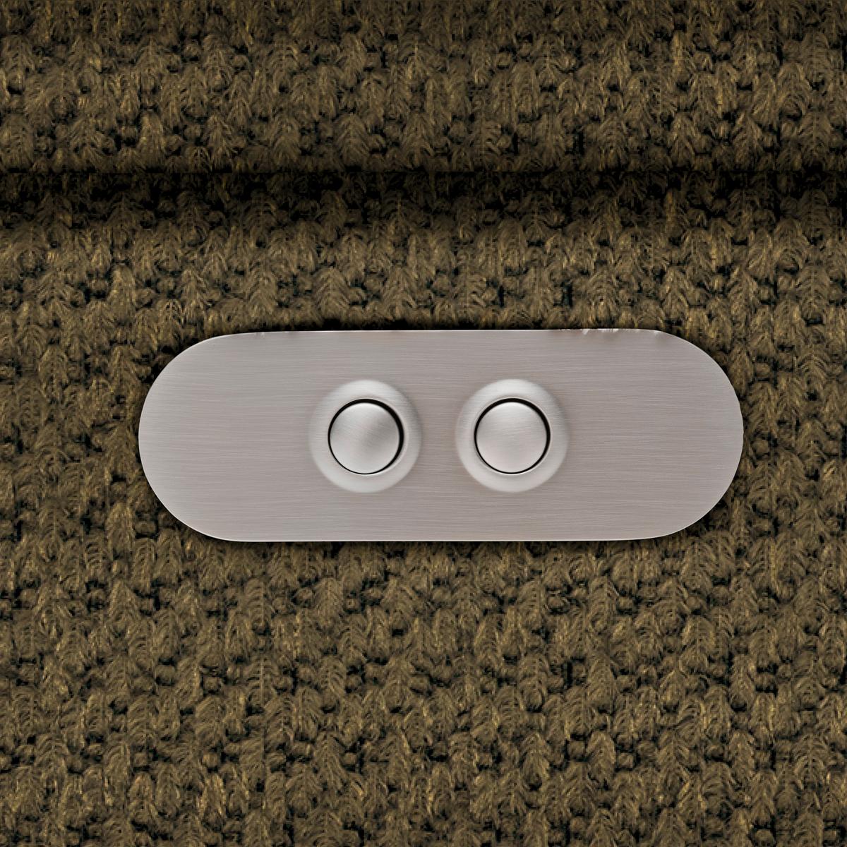 Kutna Garnitura Gremio - crna/taupe, Moderno, tekstil/plastika (206/283cm) - Modern Living