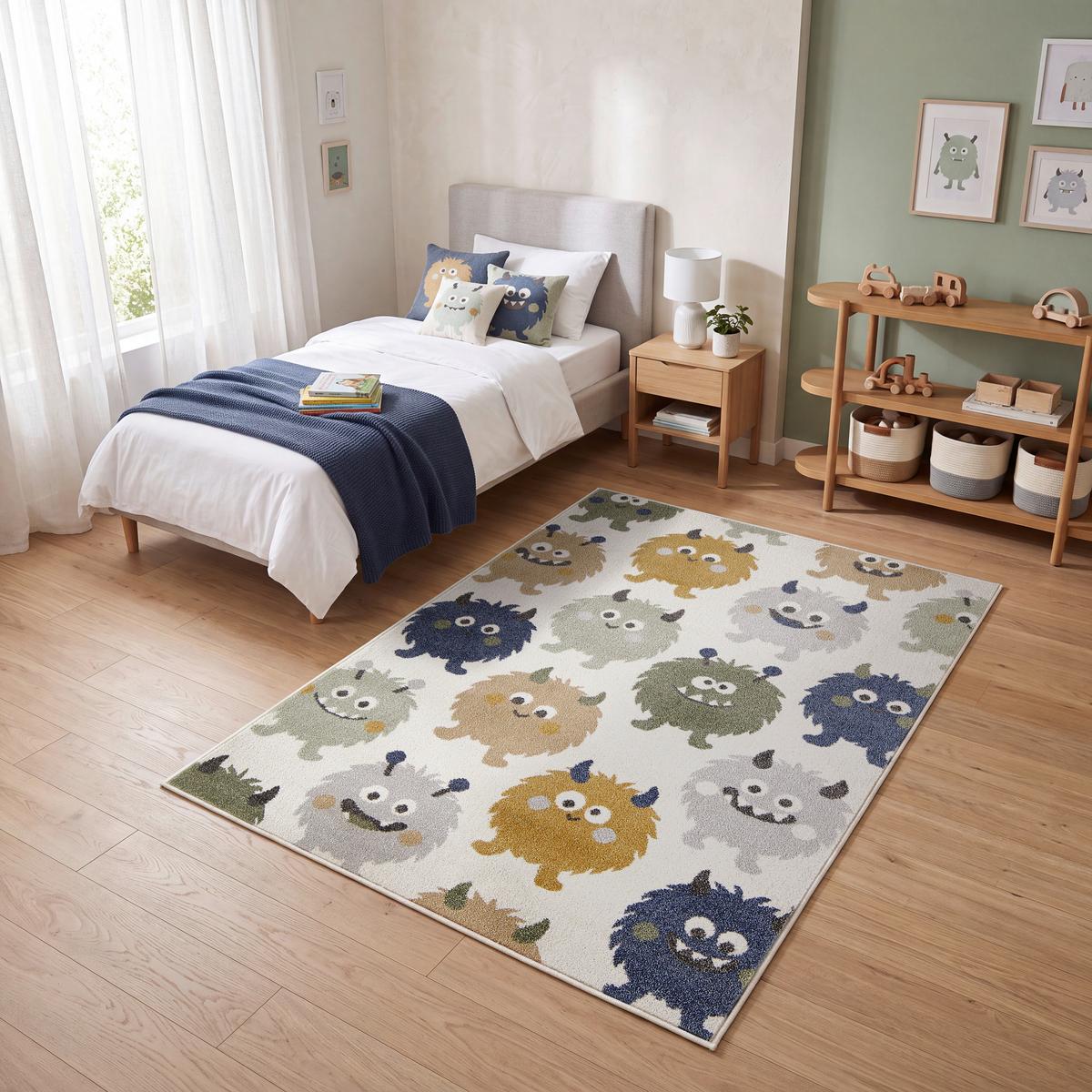 Dečji Tepih Smilo - krem, Konvencionalno, tekstil (120/170cm) - Mömax