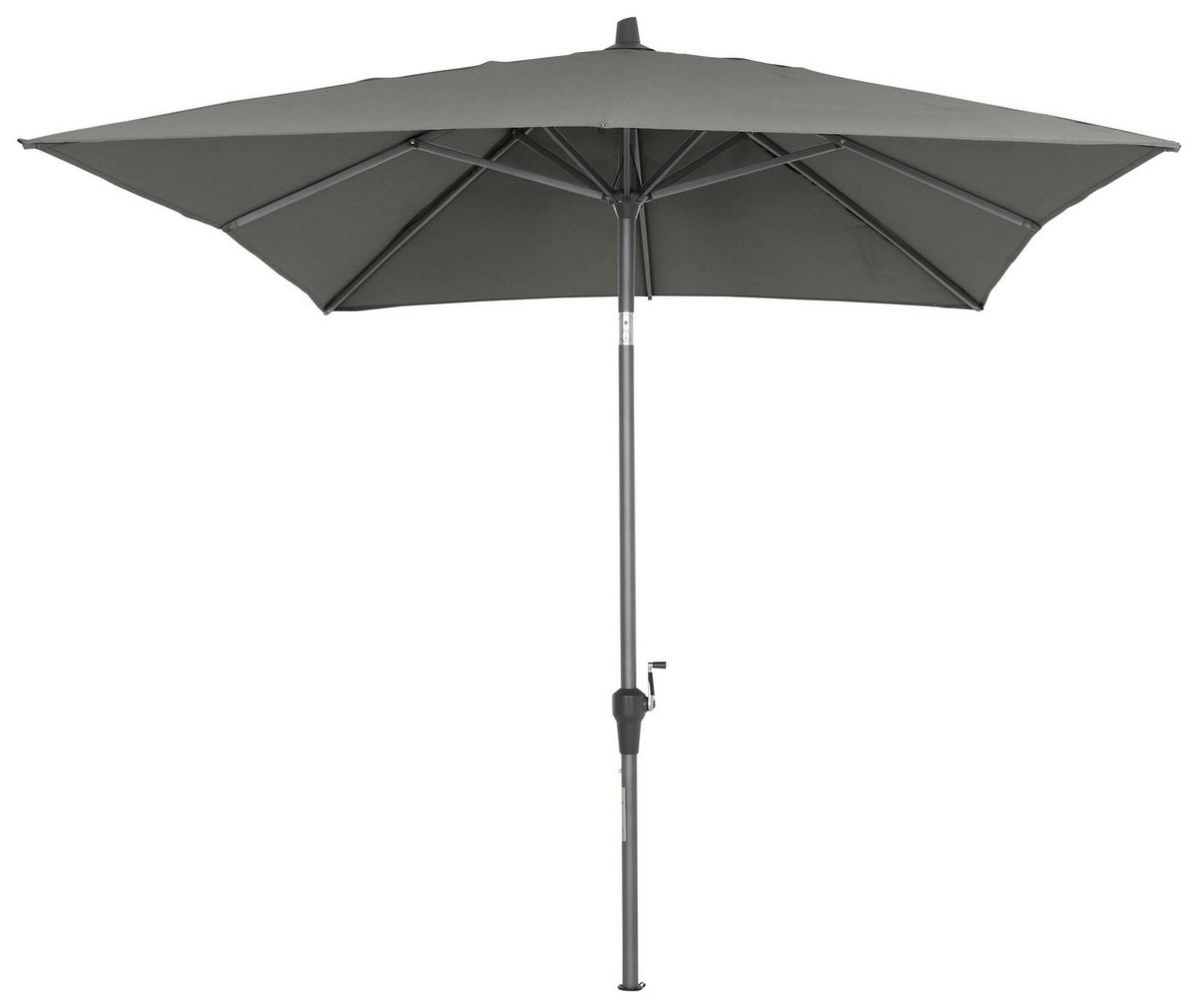 Sonnenschirm BHT 300x256x200 cm Anthrazit/Olivgrün - Anthrazit/Olivgrün, KONVENTIONELL, Textil/Metall (300/200cm) - Siena Garden