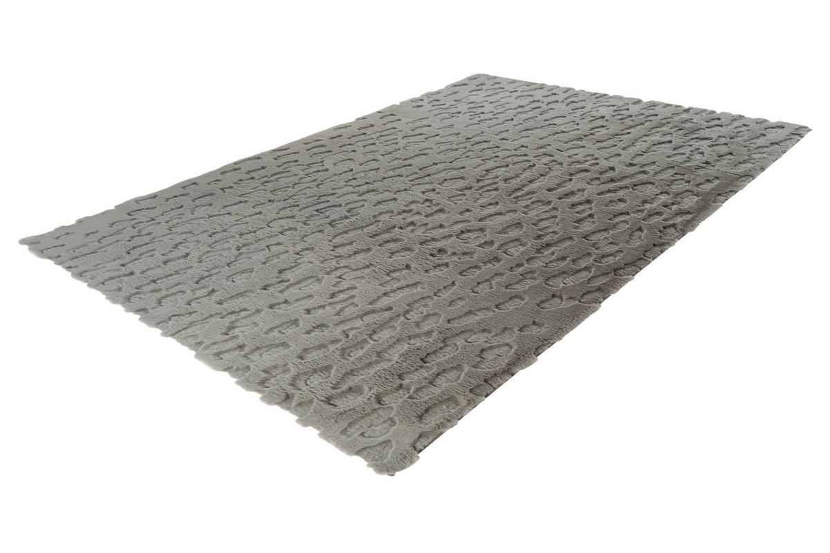 HOCHFLORTEPPICH MY VALLEY 245 - Silberfarben, Basics, Textil (160/230cm)