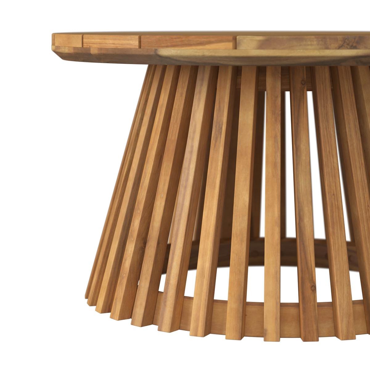 Lounge Garnitura Mara, Krem, 3-Delno - barva tikovine/bela, Moderno, kovina/tekstil (165/62,5/70cm) - Bessagi Garden