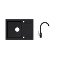 Set Sudoper + Slavina Nica - crna, Moderno