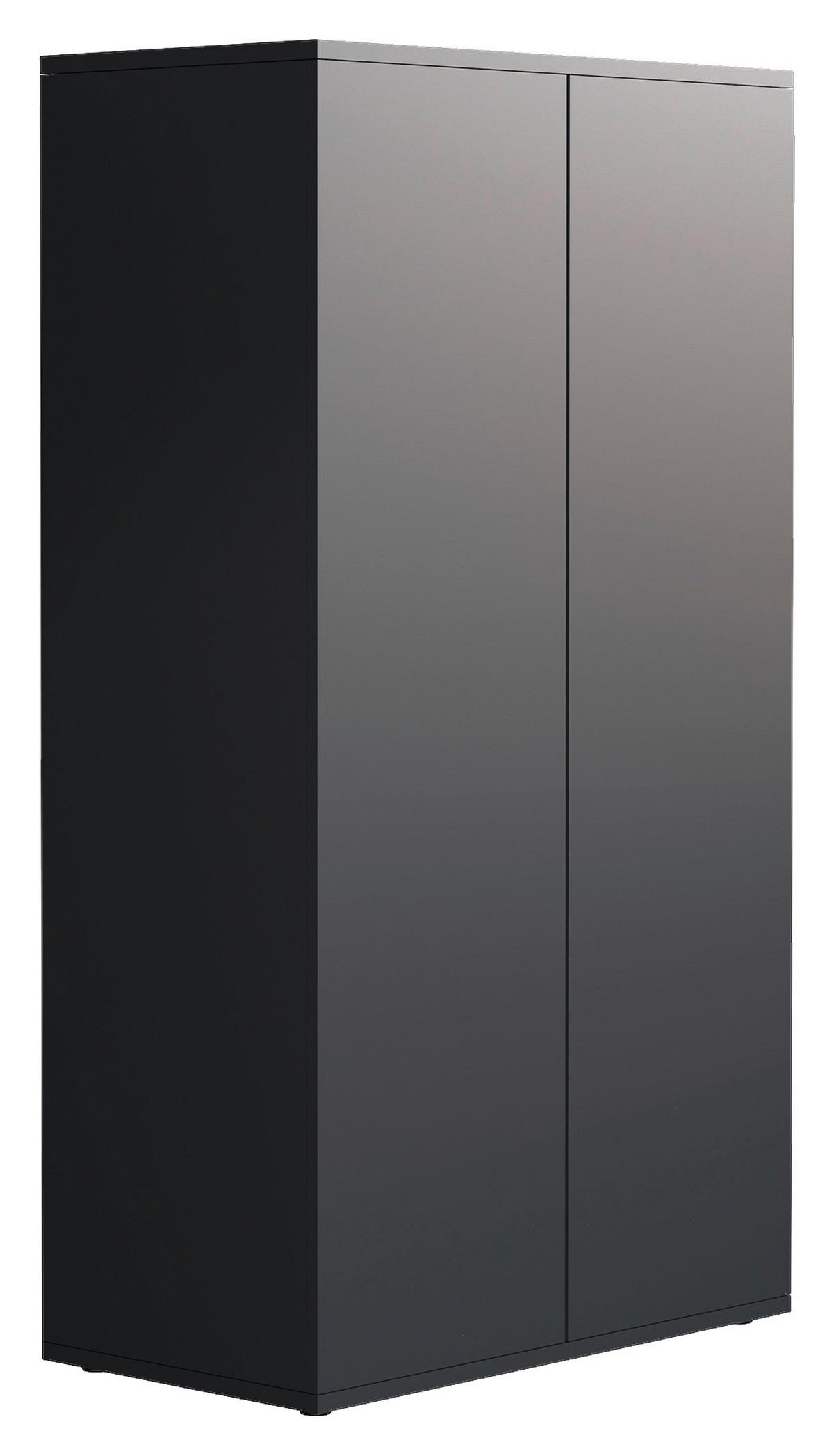 Kommode DALOSA Anthrazit ca. 60x108x32 cm - Anthrazit, MODERN, Holzwerkstoff/Kunststoff (60/108/32cm) - MID.YOU