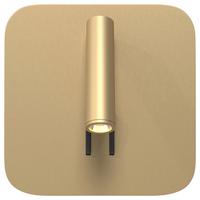 Wandleuchte IOS Goldfarben max. 9 Watt - Goldfarben, Basics, Kunststoff/Metall (6,5/13/13cm) - MAYTONI