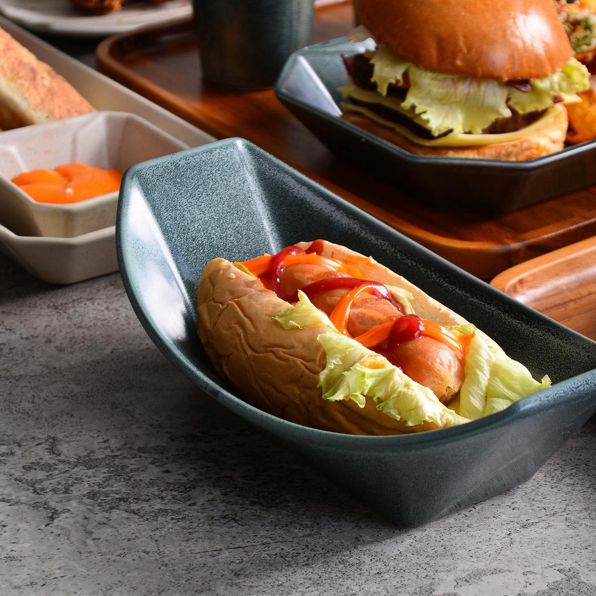 Set Posod Street Boat, 2-Delni - zelena, Basics, keramika (23,5/13,5cm) - Creatable