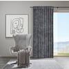 GARDINLÄNGD VIOLA - antracit, Klassisk, textil (140/245cm) - Premium Living