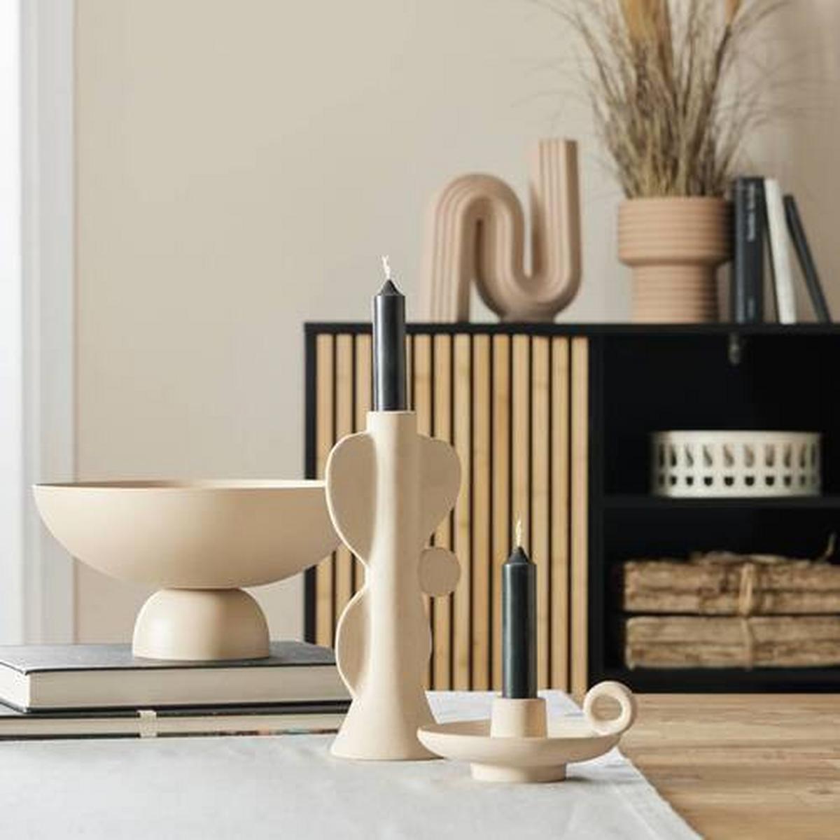 Kaspó Átm./ma.: Kb. 16/18cm Lilian - bézs, Basics, kerámia (16/18cm) - Modern Living
