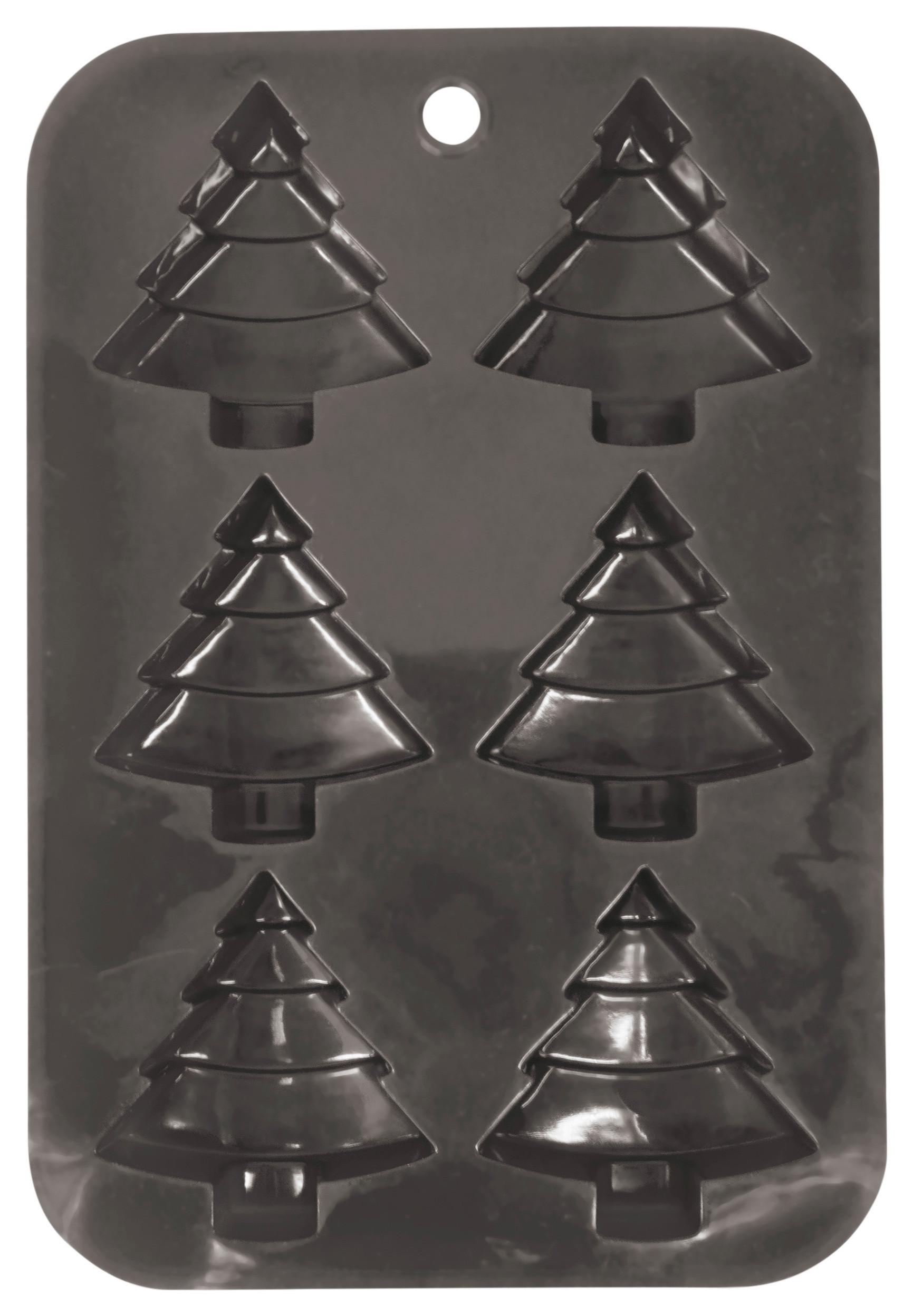 Formă de copt Pure Christmas - gri, Konventionell, plastic (25,5/17,5/3cm) - Modern Living